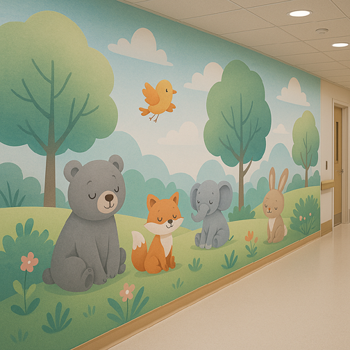 Pediatric Calming Murals